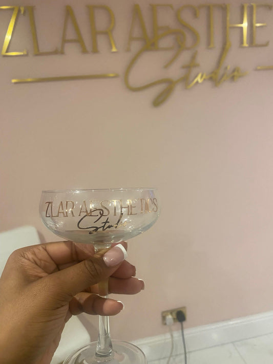 Personalised Cocktail glass